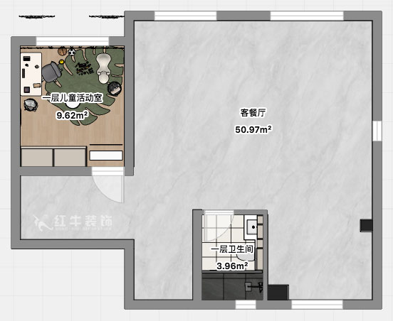 郭志成｜五矿澜悦方山10-504-138㎡-现代风格｜复式｜3室2厅1厨3卫｜老房装修｜定制家｜全包21